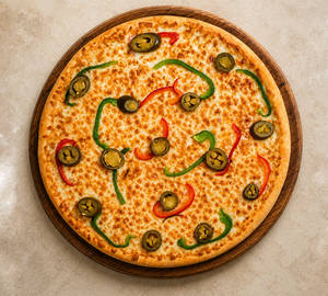 8" - Jain Veggie Delight Pizza