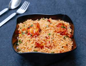Schezwan Chicken Fried Rice