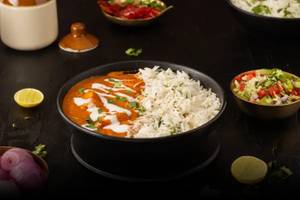 Kadhai Paneer Masala Rice Bowl [serves 1]