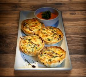 Mushroom Quiche - 4 Nos (Tarts)