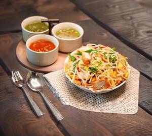 Chicken noodles