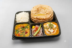 North Indian Mini Thali Tawa Roti