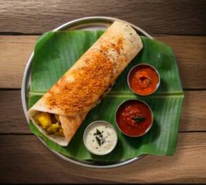 Ghee Podi Masala Dosa