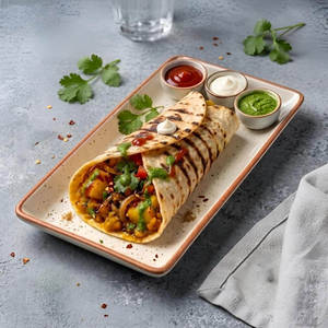Masala Potato Wrap