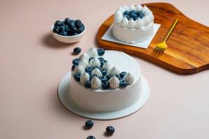 Blueberry Cream Cake