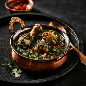 Saag Wala Chicken