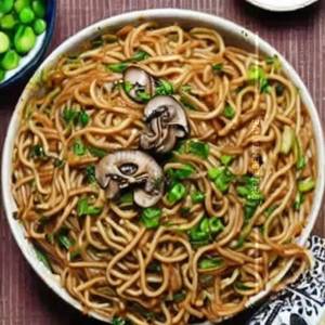 Mushroom Noodles