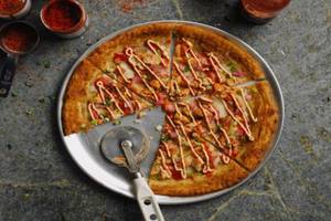 The Spicy Peri Peri Paneer Pizza