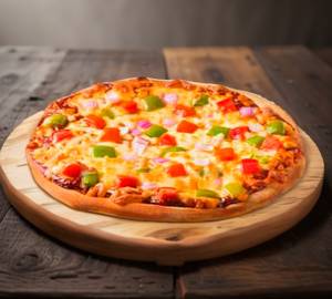 Onion And Capsicum Pizza