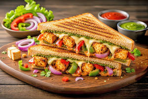 Paneer Tikka Sandwich