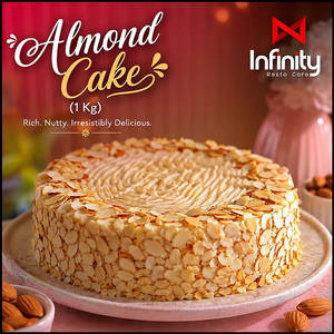 Almond Cake 1kg(egg)