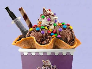 Any Chocolate Marble Sundaes