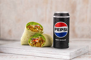 Falafel Wrap Lunch Meal