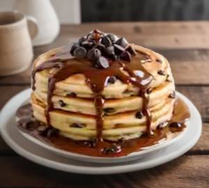 Eggless Chocolate Pancake (4 Pcs)