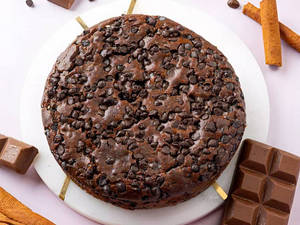 Gluten Free Cinnamon Cappuccino Choco Chip Cake