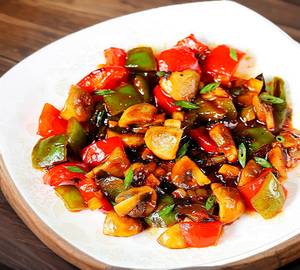 Jain Chilli Maushroom