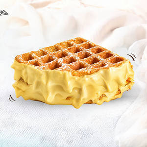 Mango Spread Waffle Sandwich