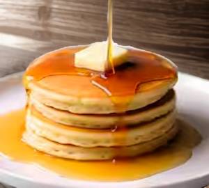 Eggless Maple Pancake (4 Pcs)