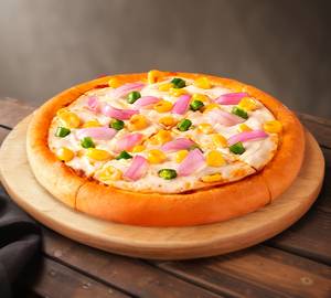 Corn And Onion Pizza