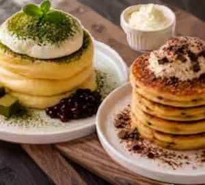 Matcha with Tiramisu Pancake [Combo Pack]