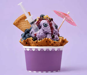 Blueberry Sundaes