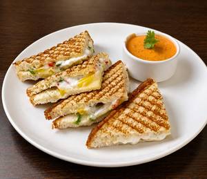 Veg Mayonnaise Grilled Sandwich
