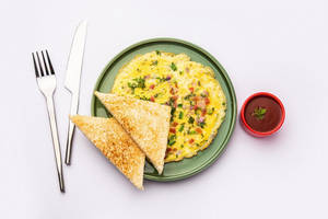 Chicken Bread Omelette