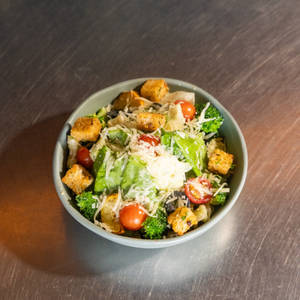 Grilled Zucchini Caesar Salad