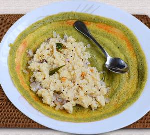 Ghee Onion Upma Pesarattu Dosa