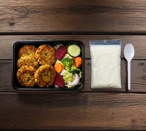 Mixed sprouts tikki meal