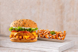 Ultimate Snacker Peri Peri Burger Meal