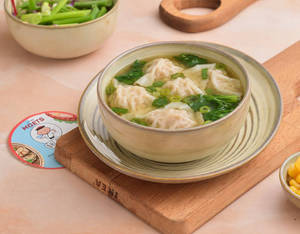 Veg Wonton Soup