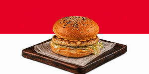 American Grilled Chicken Burger