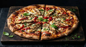 Farmhouse Grilled Chicken Pizza