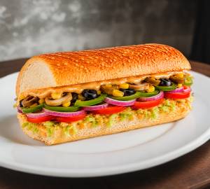 Veggie Delite Sub [6 Inches]