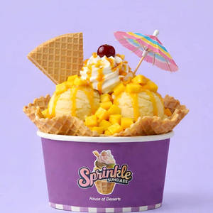 Fresh Mango Sundae