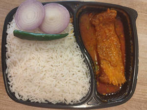Mini Rice Fish Thali