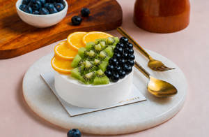 Mix Fruit Bento Cake