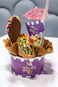 Kunafa Nitrogen Sundae