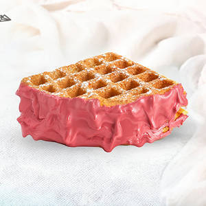 Strawberry Spread Waffle Sandwich