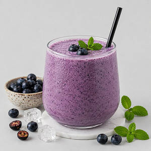Blueberry Milkshake