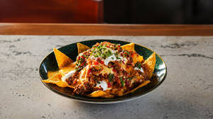 Loaded Nachos - Chicken Keema