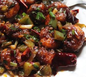 Singapore Chilli Prawn
