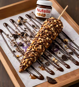 Chocolate Almond Stick Waffle