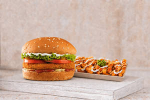 Veggie B Peri Peri Burger Meal
