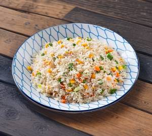 Vegetables Rice +Raita