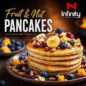 Fruit & Nut Pancakes