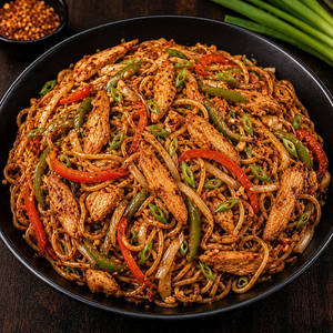 Non Veg Chilli Garlic Noodles