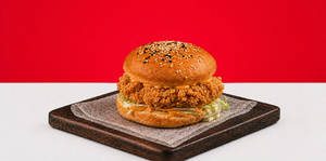 Signature Fried Chicken Burger