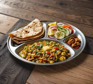 Paneer Bhurji Thali